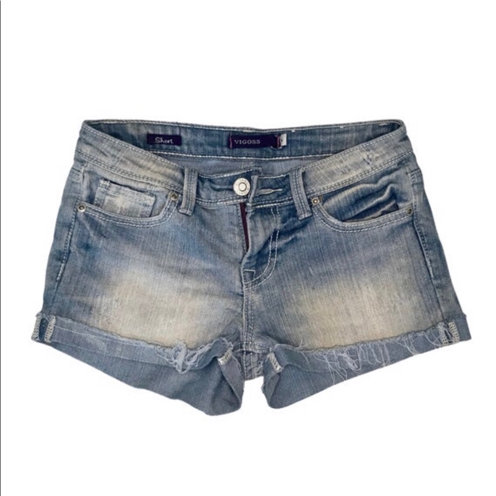 Light Blue Jean Shorts
